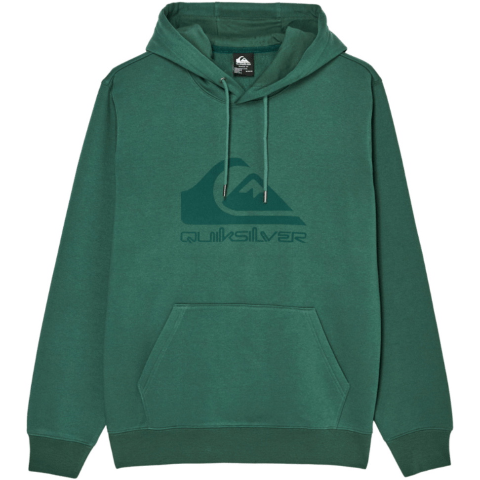 2026 Quiksilver Mens Comp Logo Hoodie EQYFT05053 - Forest